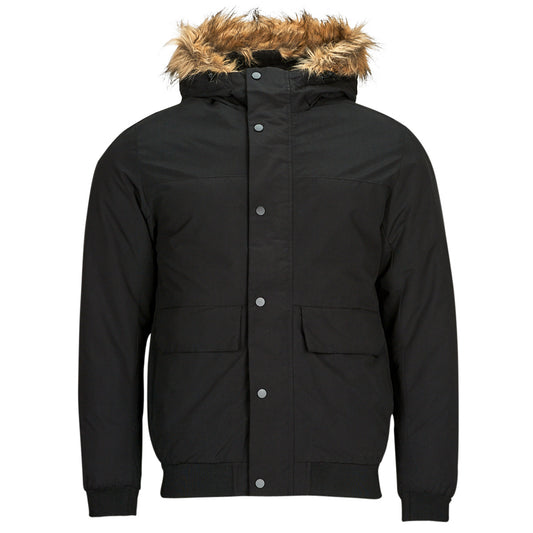 Parka Uomo Jack & Jones  JJCHAMP BOMBER JACKET FUR  Nero