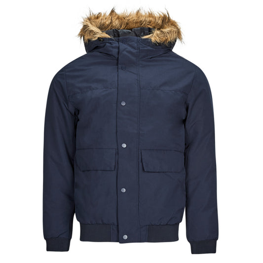 Parka Uomo Jack & Jones  JJCHAMP BOMBER JACKET FUR  Marine