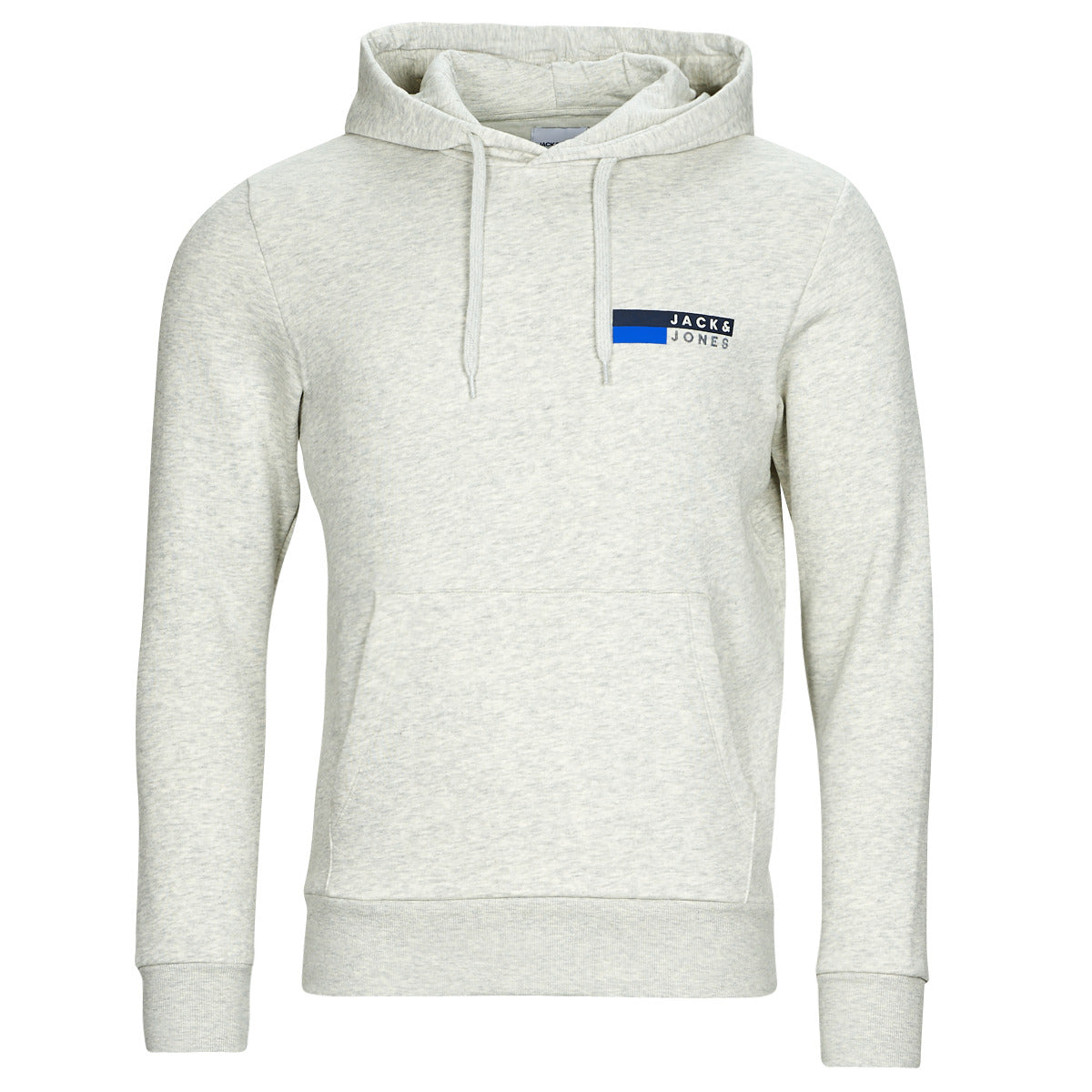 Felpa Uomo Jack & Jones  JJECORP LOGO SWEAT HOOD PLAY  Bianco