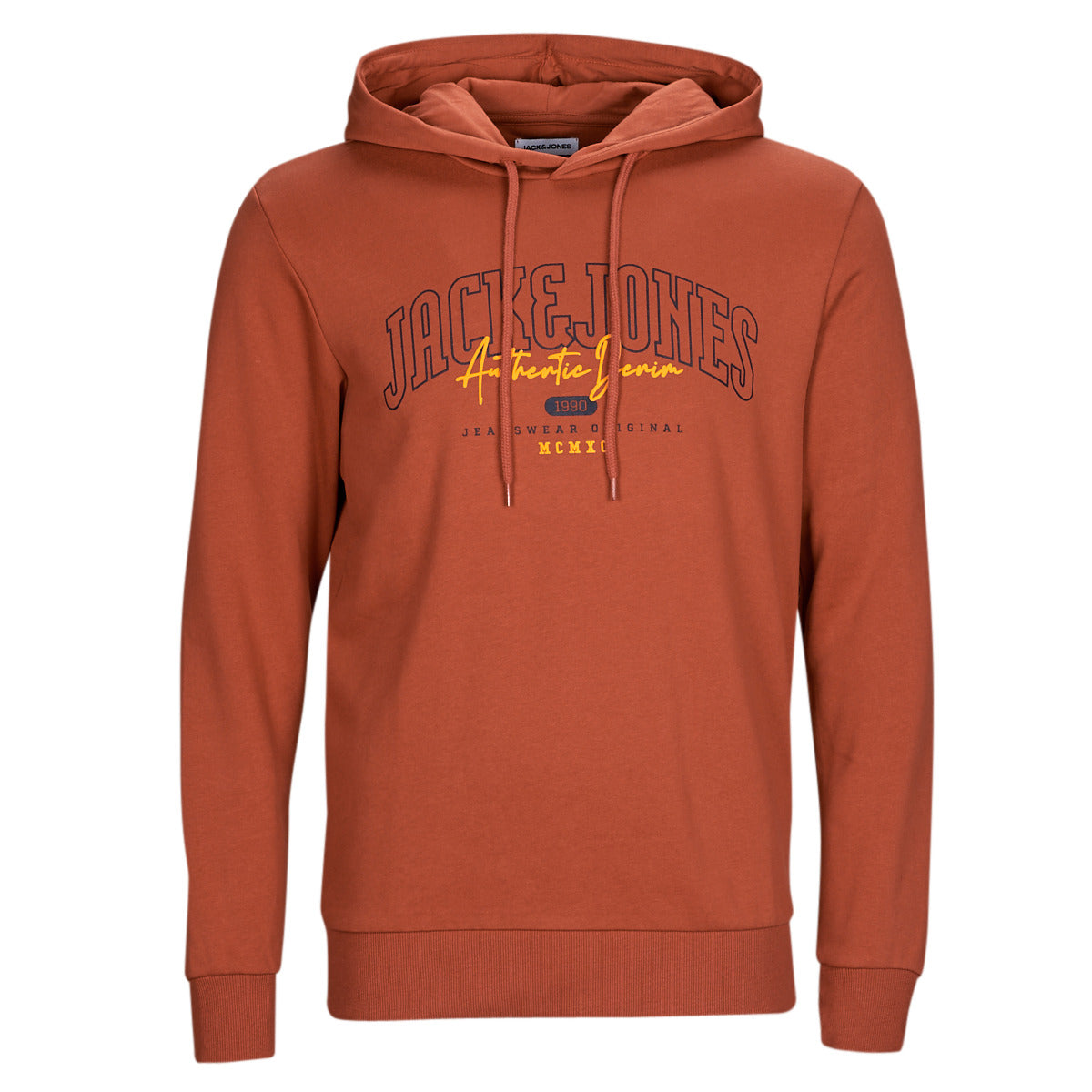 Felpa Uomo Jack & Jones  JJLARRY SWEAT HOOD  Bordeaux