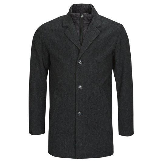 Giacca Uomo Jack & Jones  JJZAC INSERT WOOL COAT  Grigio