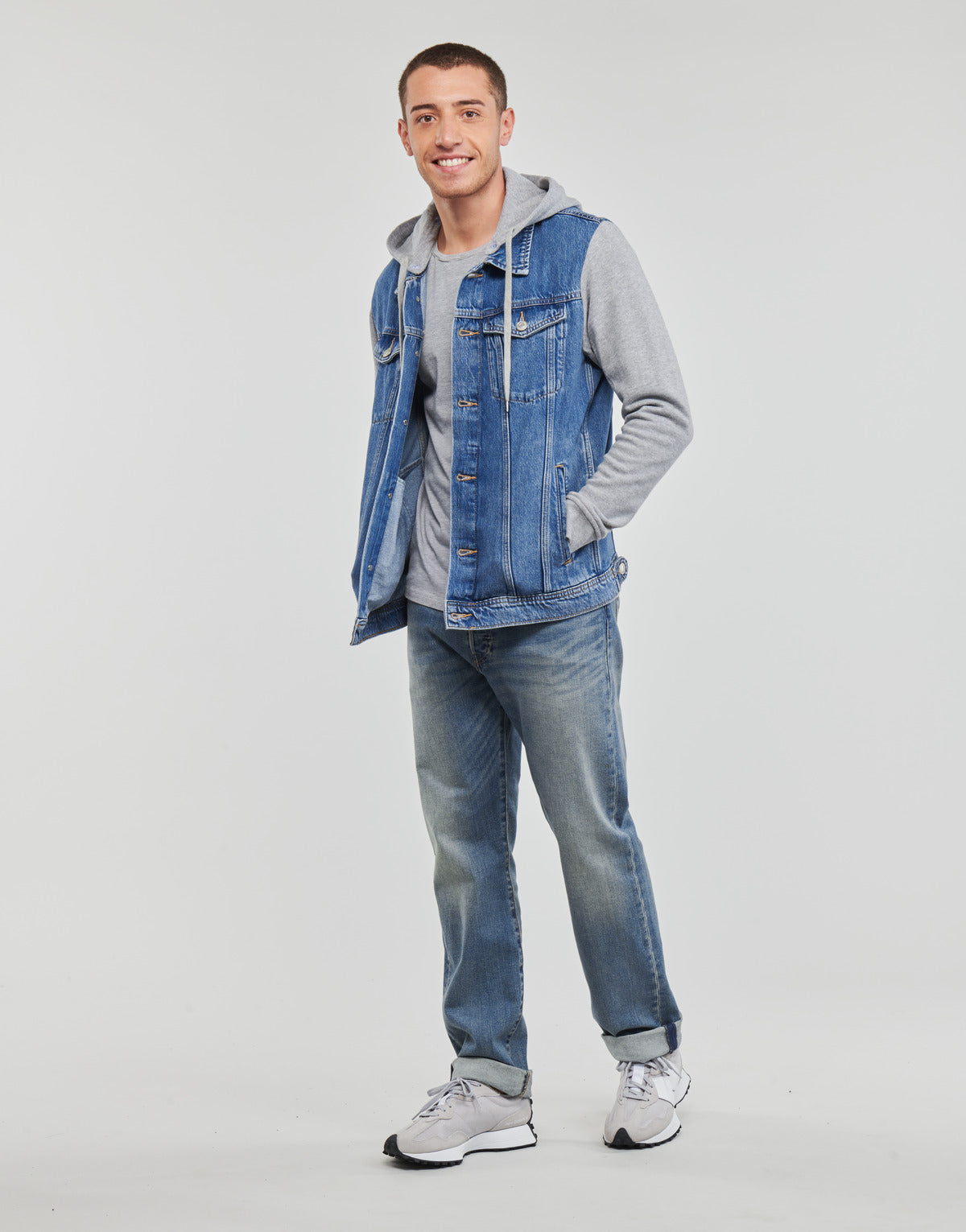 Giacca in jeans Uomo Jack & Jones  JJIJEAN JJJACKET MF 794  Blu