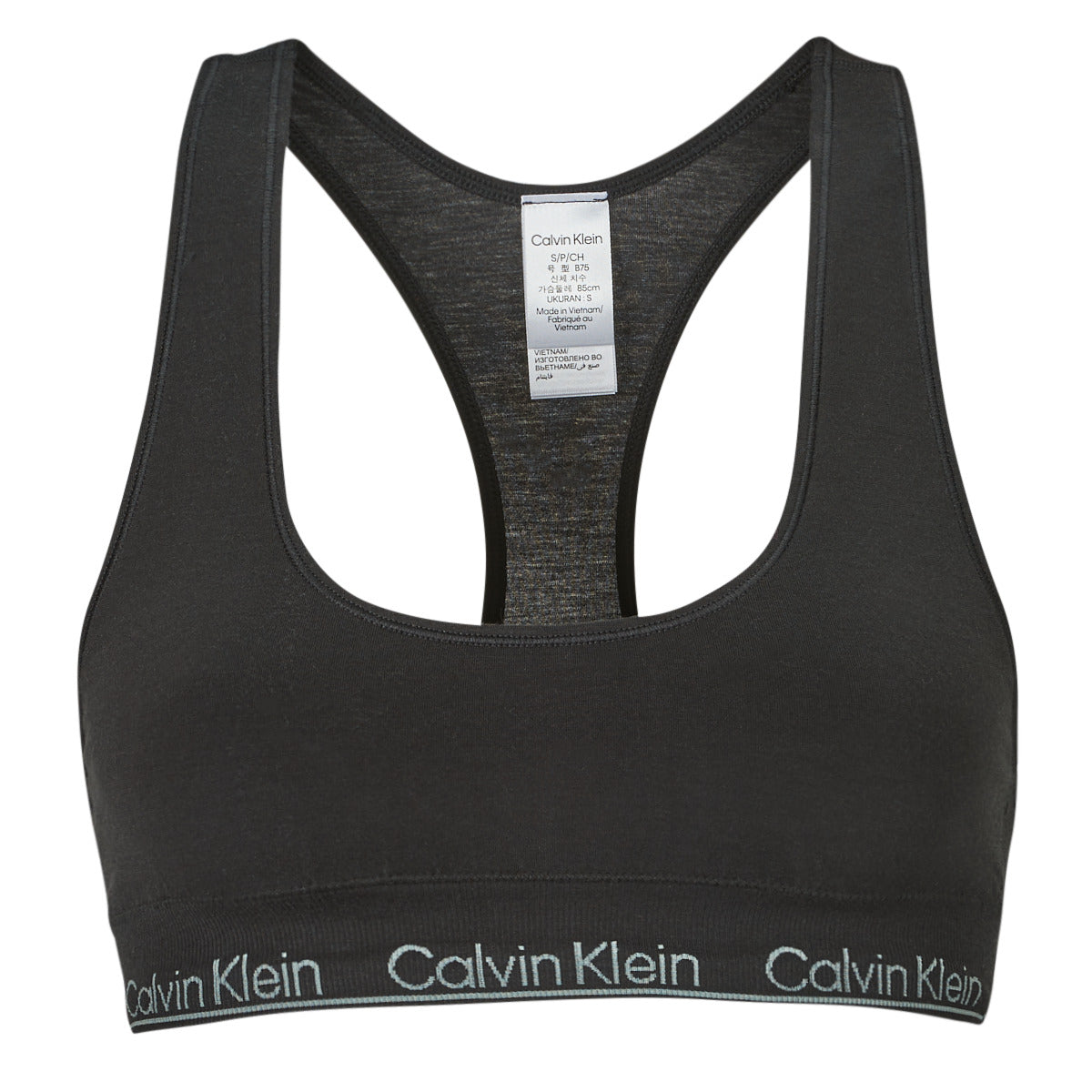 Brassiere Donna Calvin Klein Jeans  RACERBACK BRALETTE  Nero