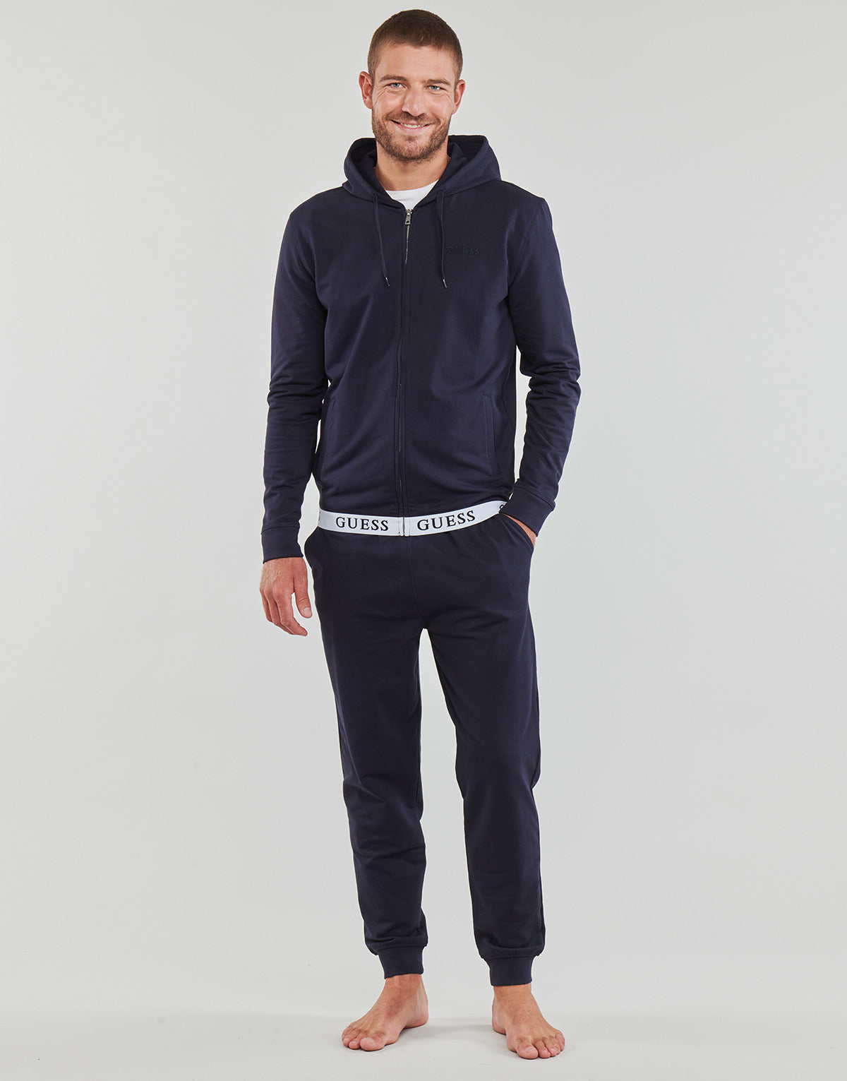 Pantaloni Sportivi Uomo Guess  JOGGER PANT  Marine