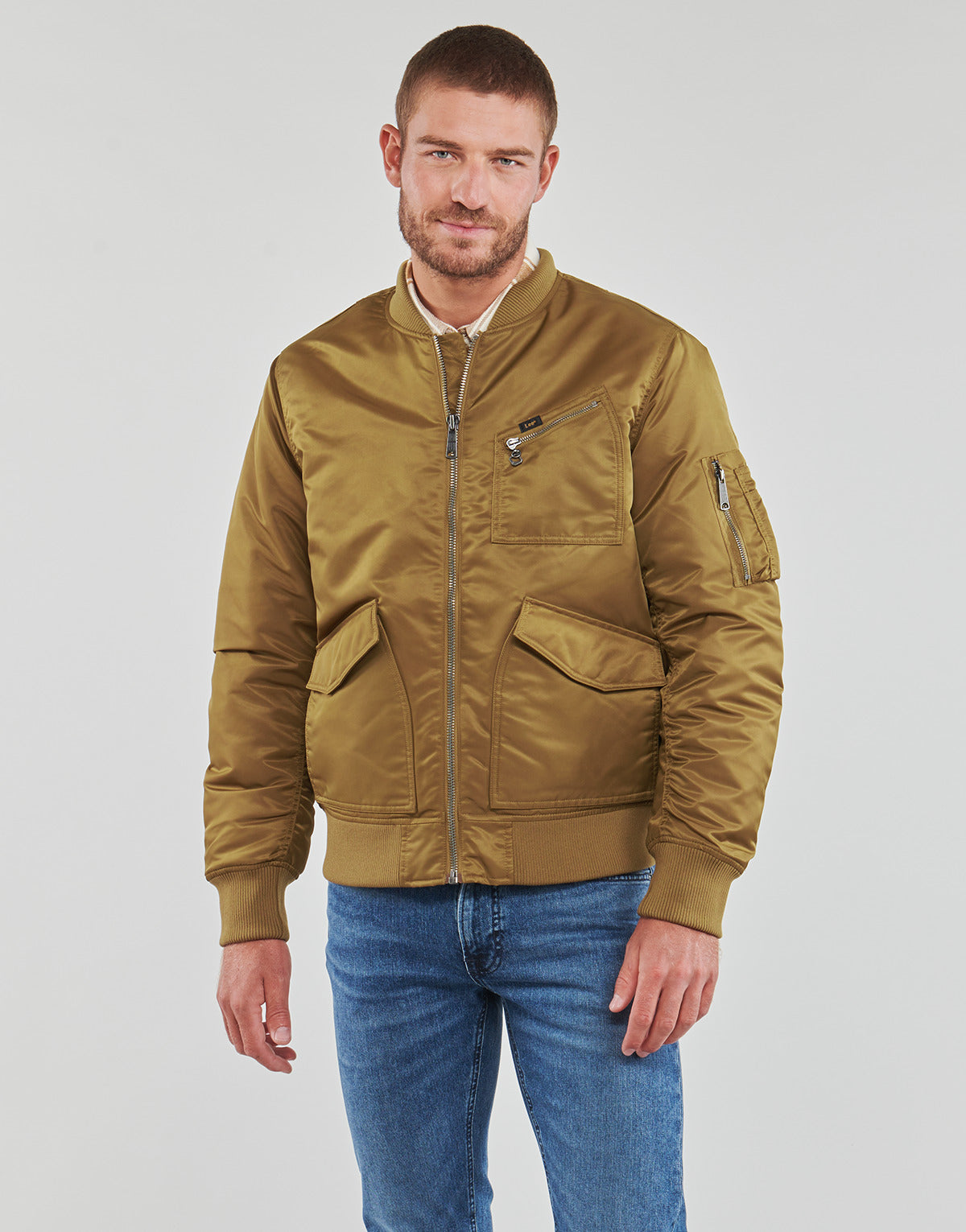 Giubbotto Uomo Lee  BOMBER JACKET  Beige