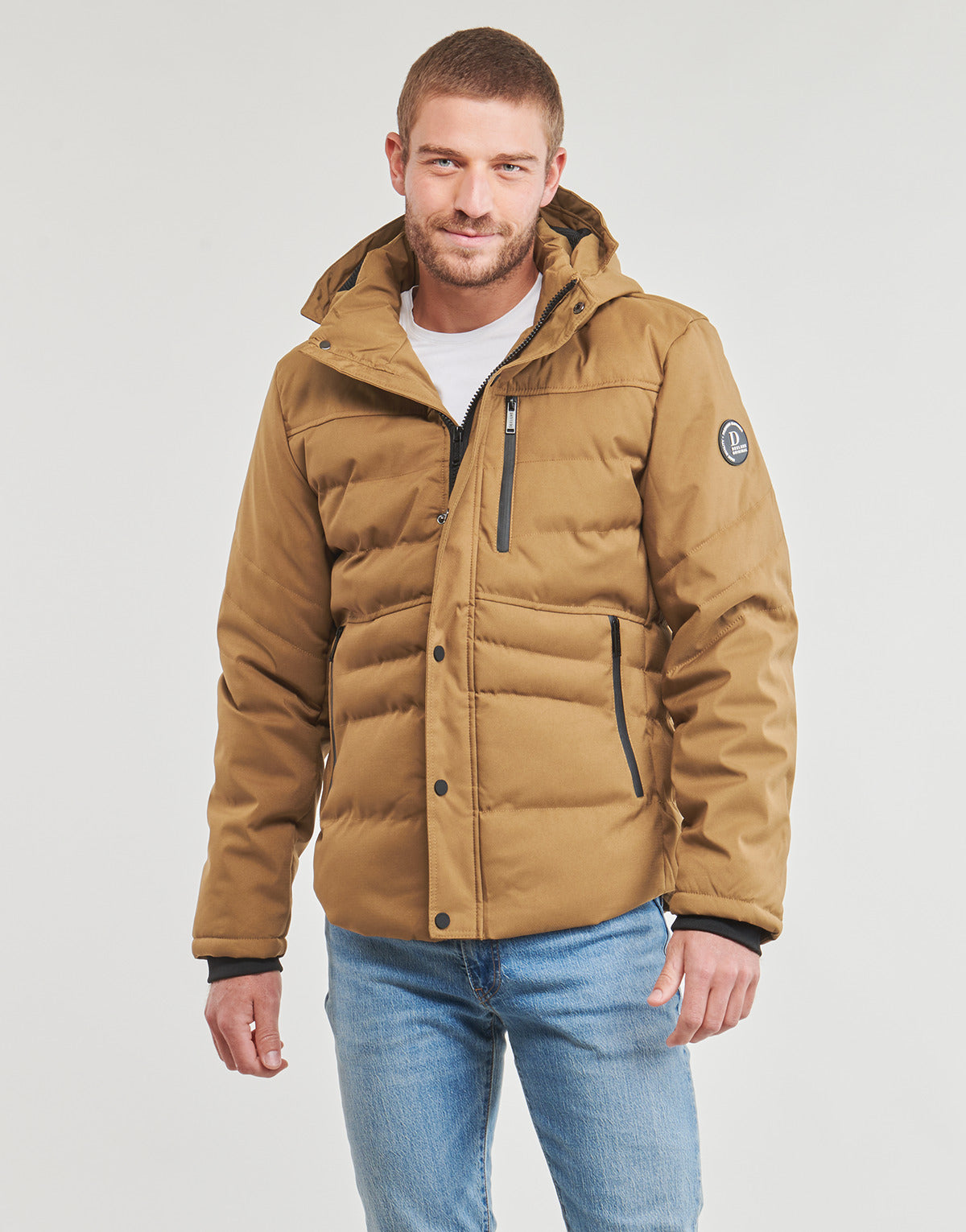 Parka Uomo Deeluxe  CHIRO  Marrone