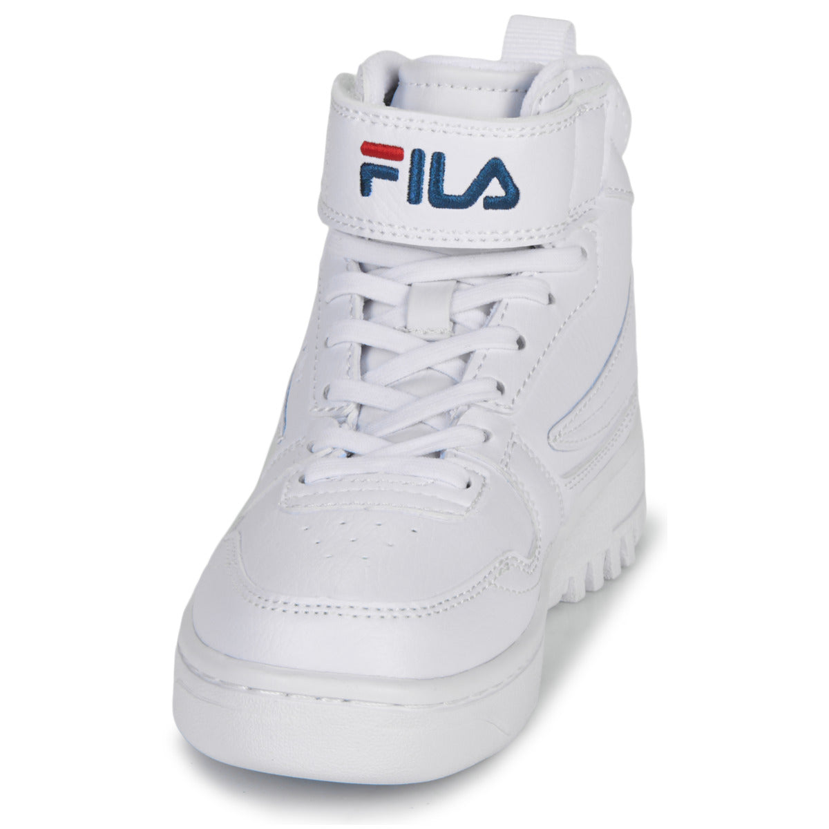 Scarpe bambini ragazzo Fila  FXVENTUNO VELCRO MID KIDS  Bianco