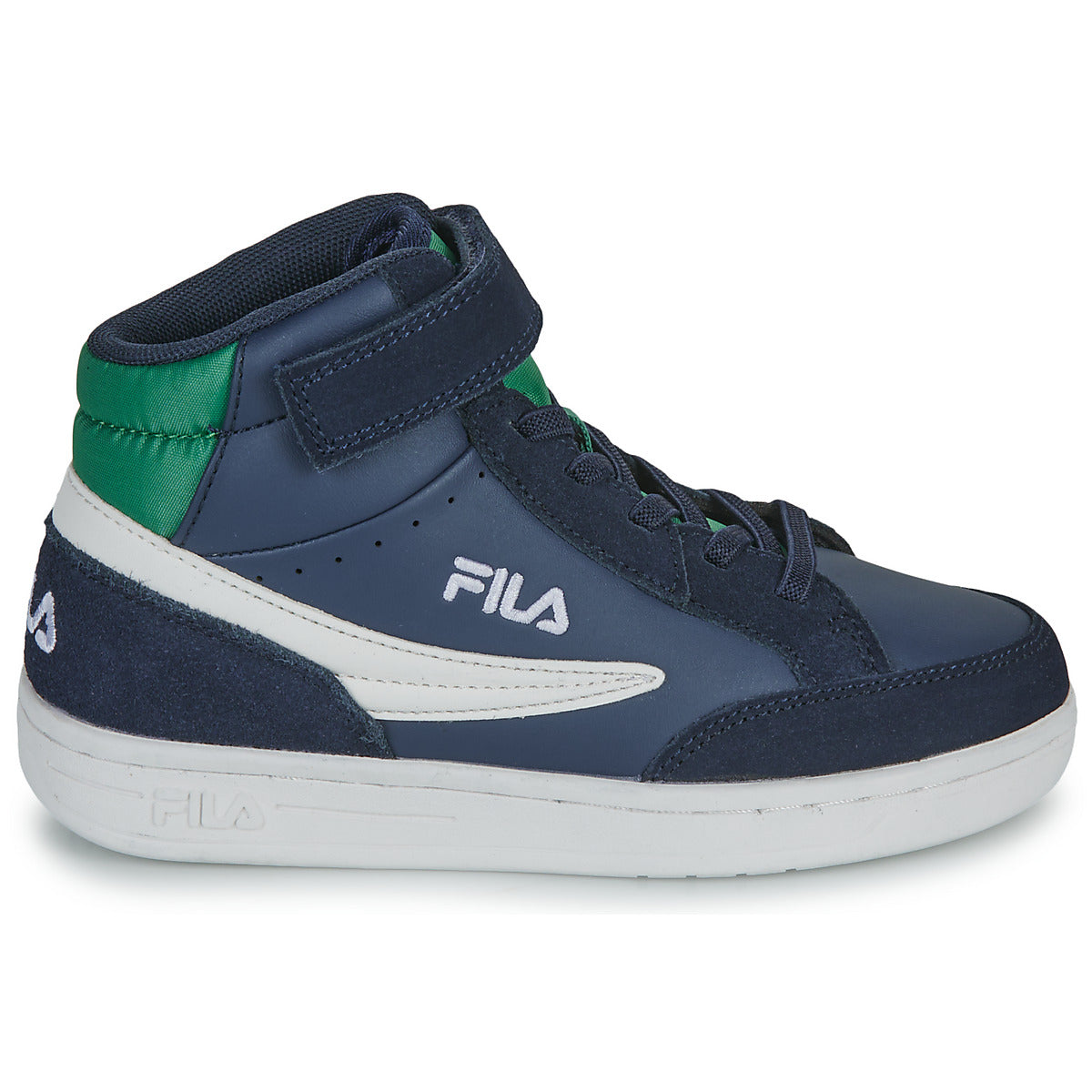 Scarpe bambini ragazzo Fila  CREW VELCRO MID KIDS  Marine