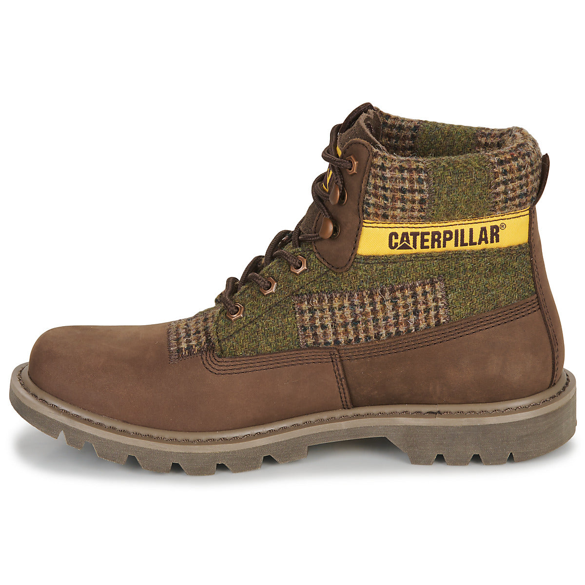 Stivaletti Uomo Caterpillar  COLORADO 2.0 HARRIS TWEED  Marrone