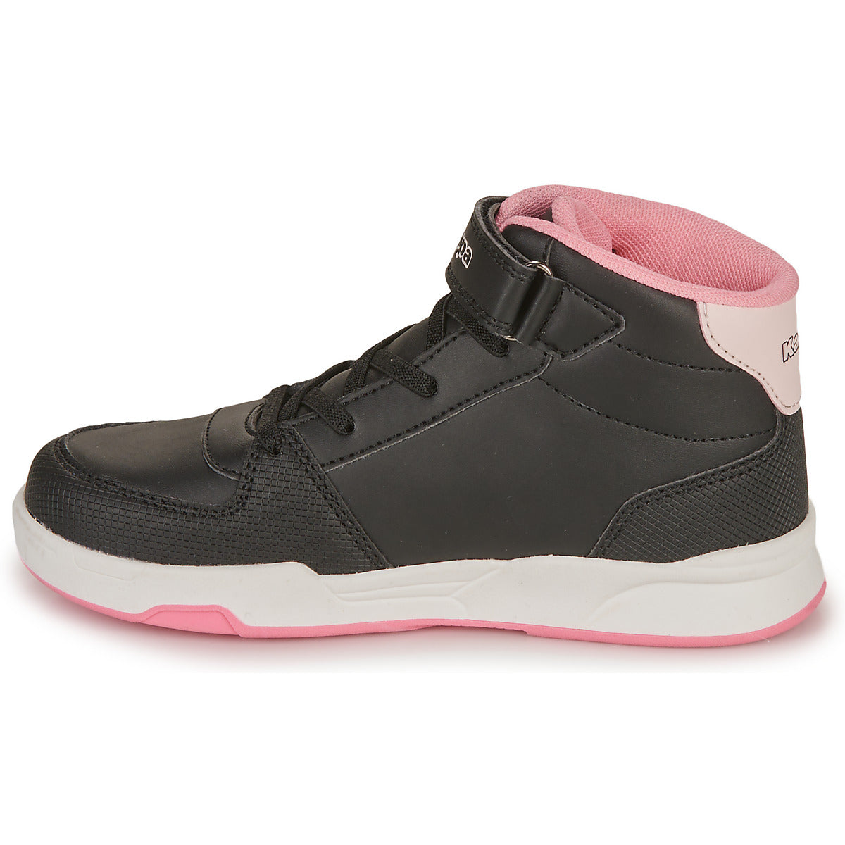 Scarpe bambini ragazza Kappa  OSCAR MID KID EV  Nero