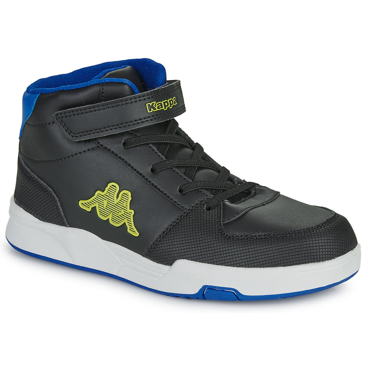 Scarpe bambini ragazzo Kappa  OSCAR MID KID EV  Nero