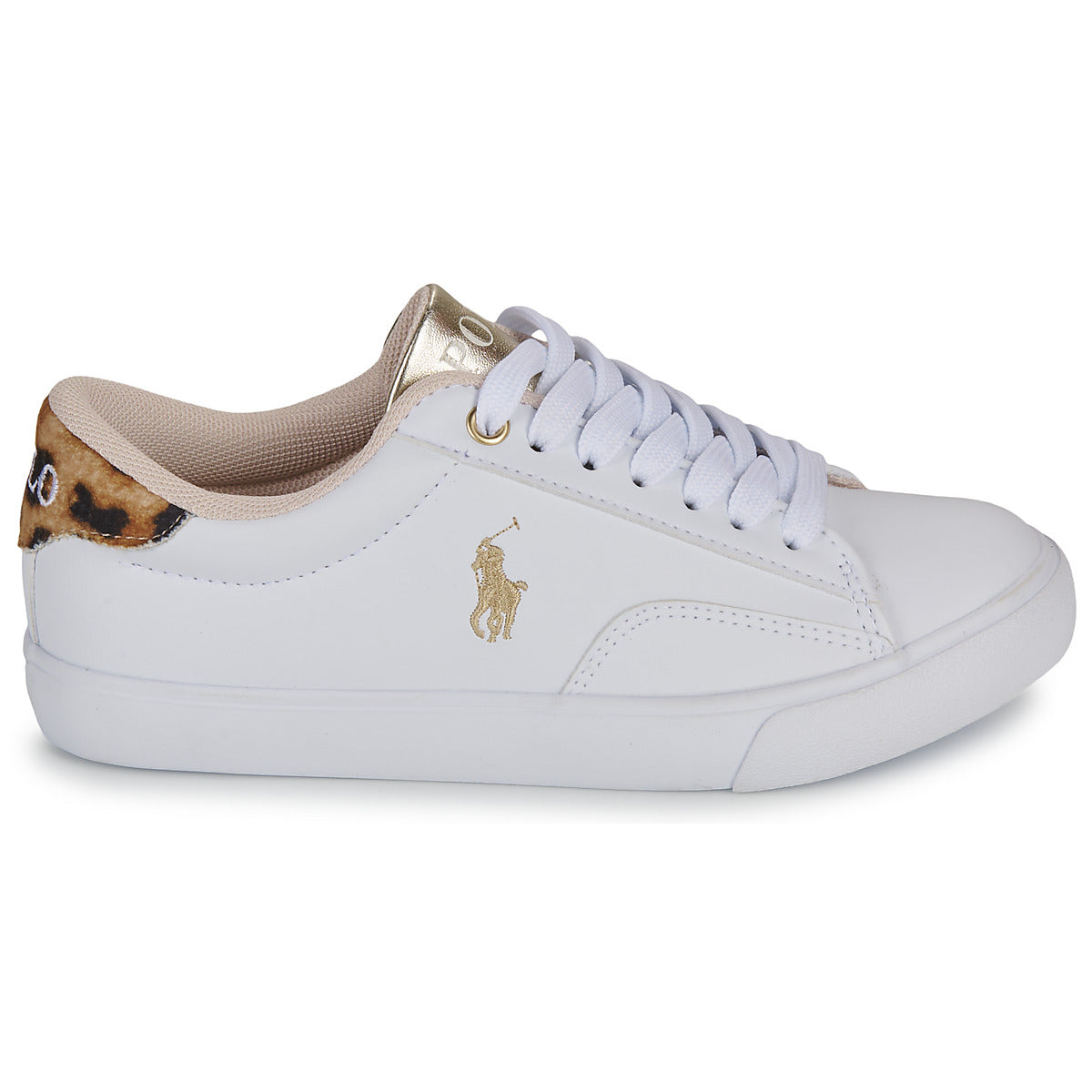 Scarpe bambini ragazza Polo Ralph Lauren  THERON V  Bianco