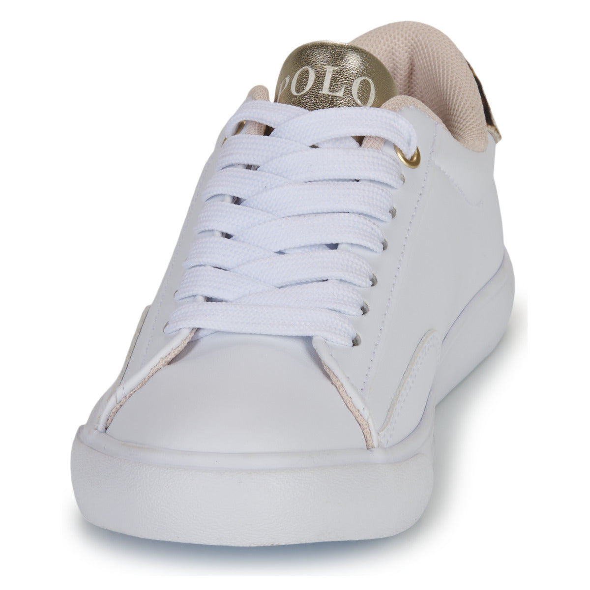 Scarpe bambini ragazza Polo Ralph Lauren  THERON V  Bianco