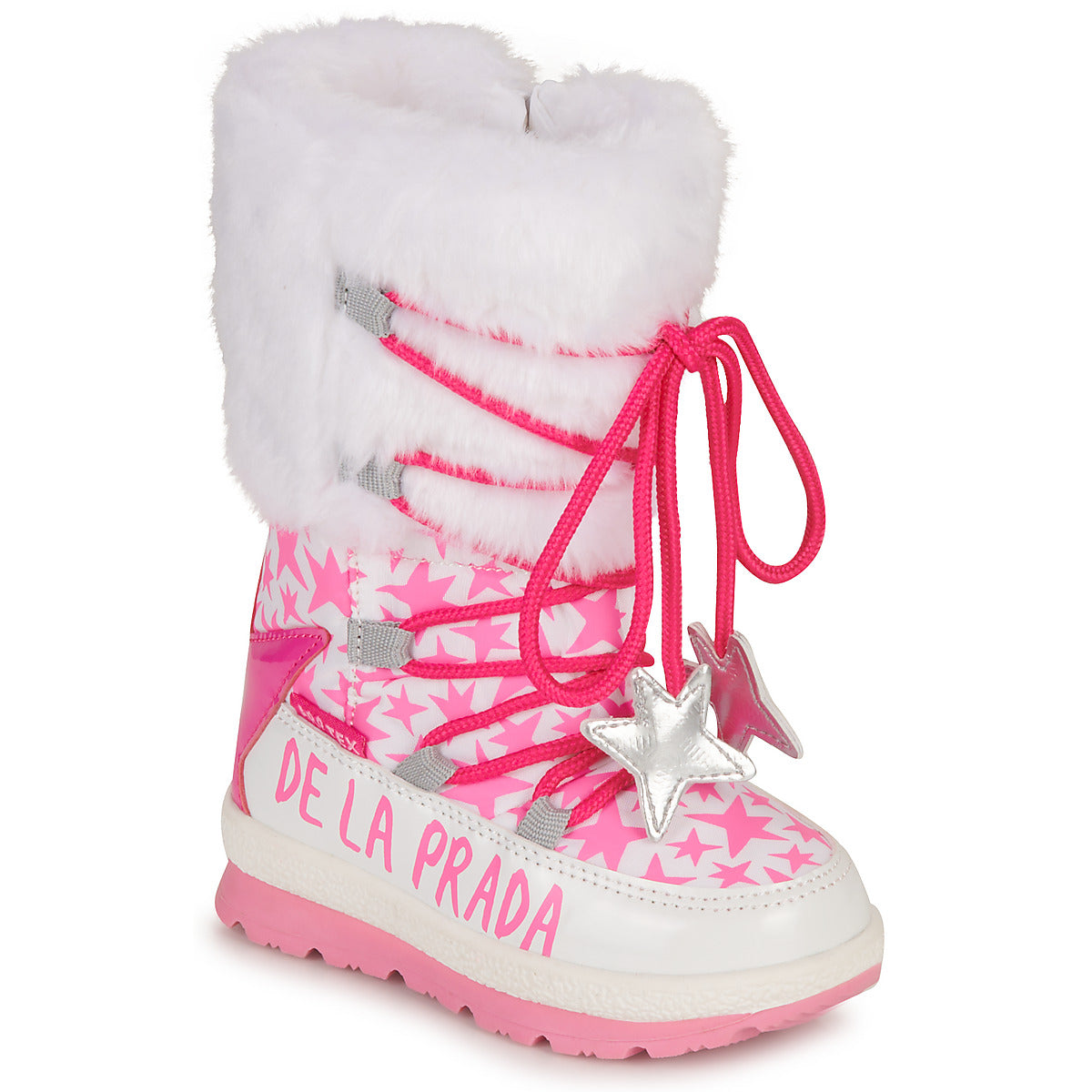 Scarpe da neve bambini ragazza Agatha Ruiz de la Prada  APRES-SKI  Bianco