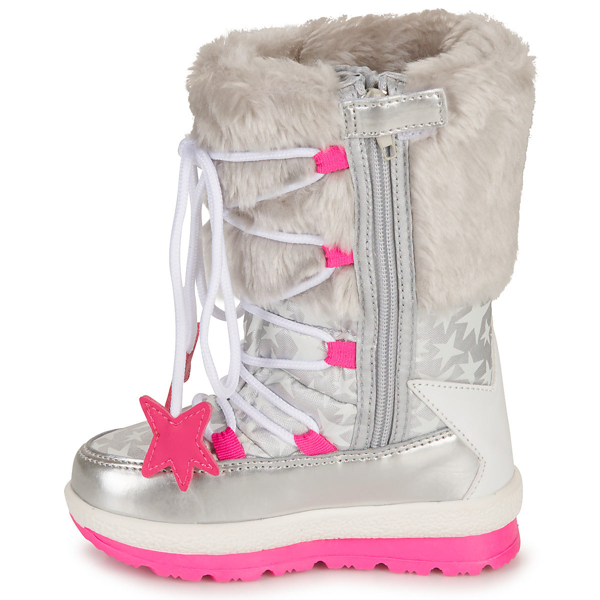 Scarpe da neve bambini ragazza Agatha Ruiz de la Prada  APRES-SKI  Argento