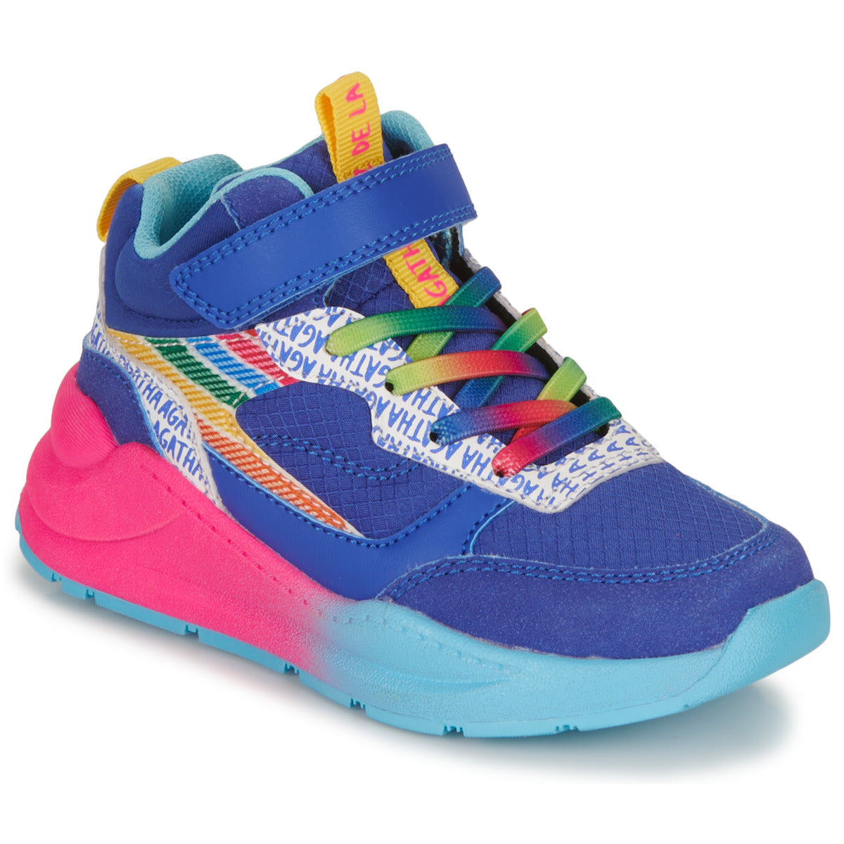 Scarpe bambini ragazza Agatha Ruiz de la Prada  RAINBOW  Blu