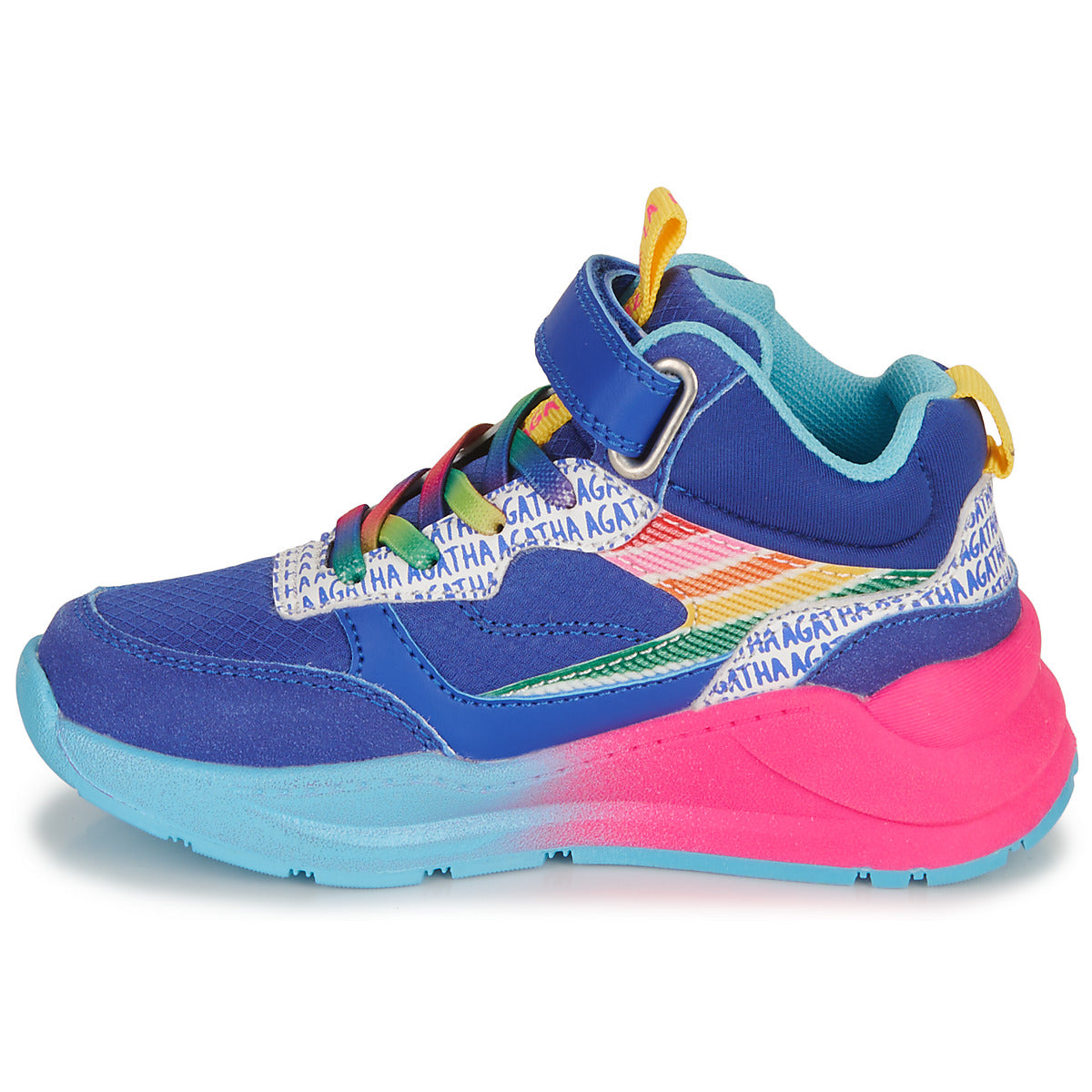 Scarpe bambini ragazza Agatha Ruiz de la Prada  RAINBOW  Blu