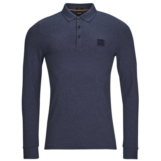 Polo maniche lunghe Uomo BOSS  Passerby  Marine