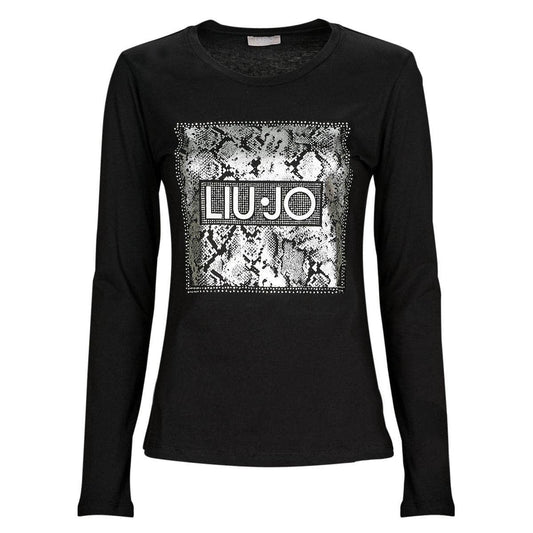 T-shirts a maniche lunghe Donna Liu Jo  MF3426  Nero