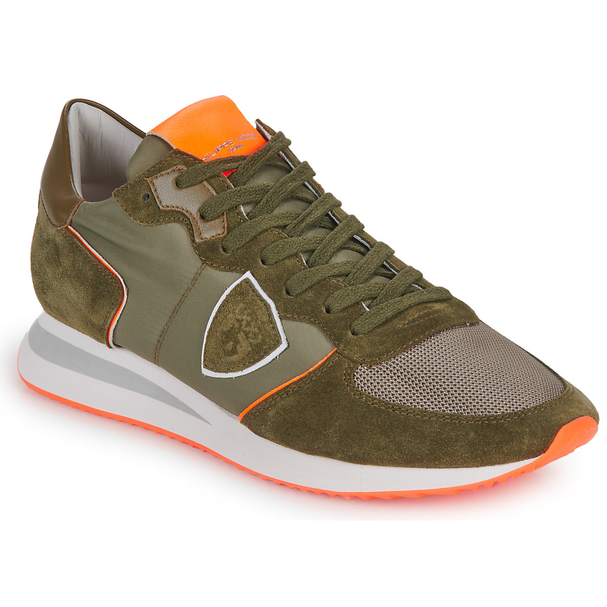 Sneakers Uomo Philippe Model  TROPEZ X LOW MAN  Kaki