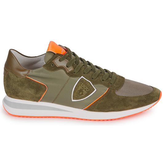 Sneakers Uomo Philippe Model  TROPEZ X LOW MAN  Kaki