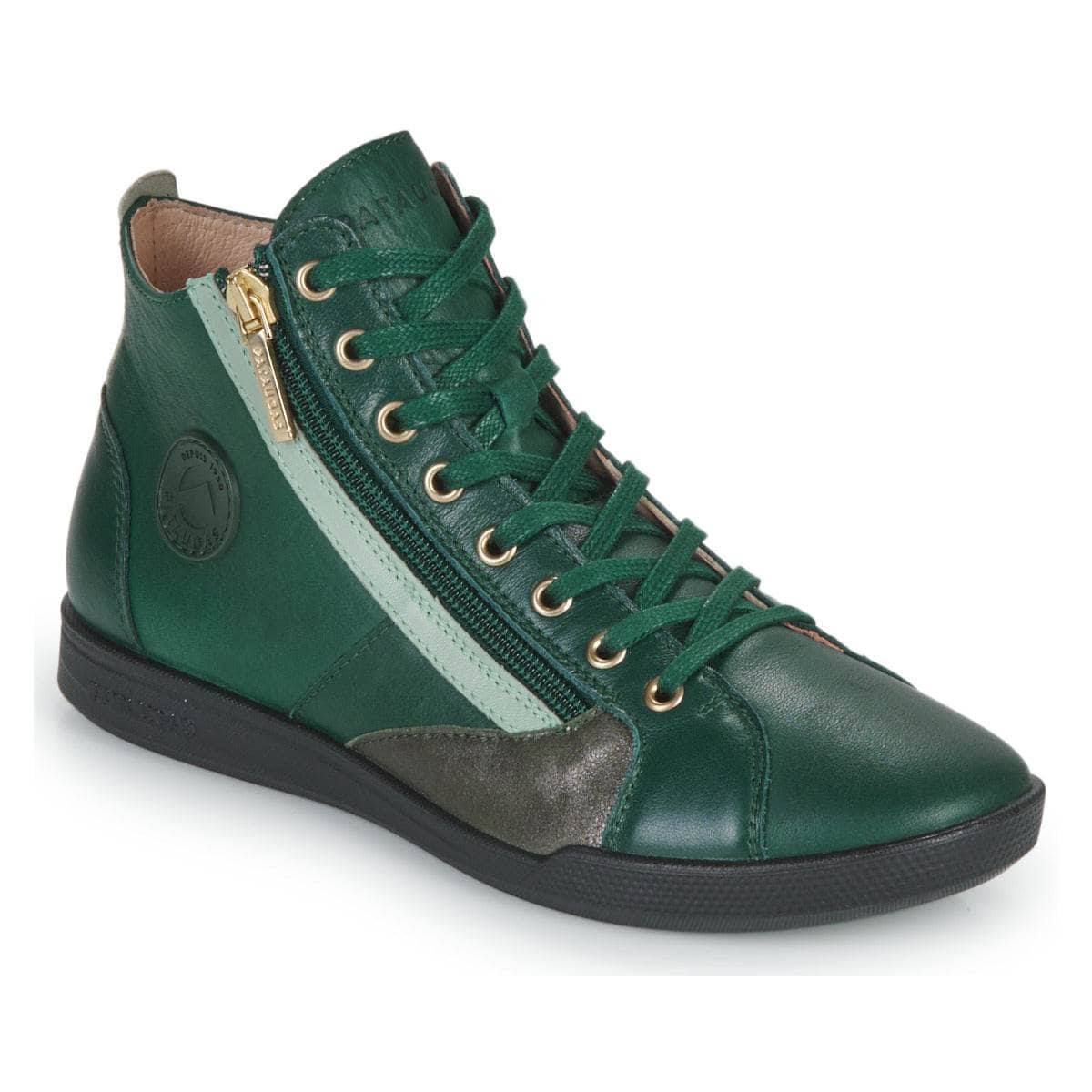 Sneakers alte Donna Pataugas  PALME/MIX  Verde