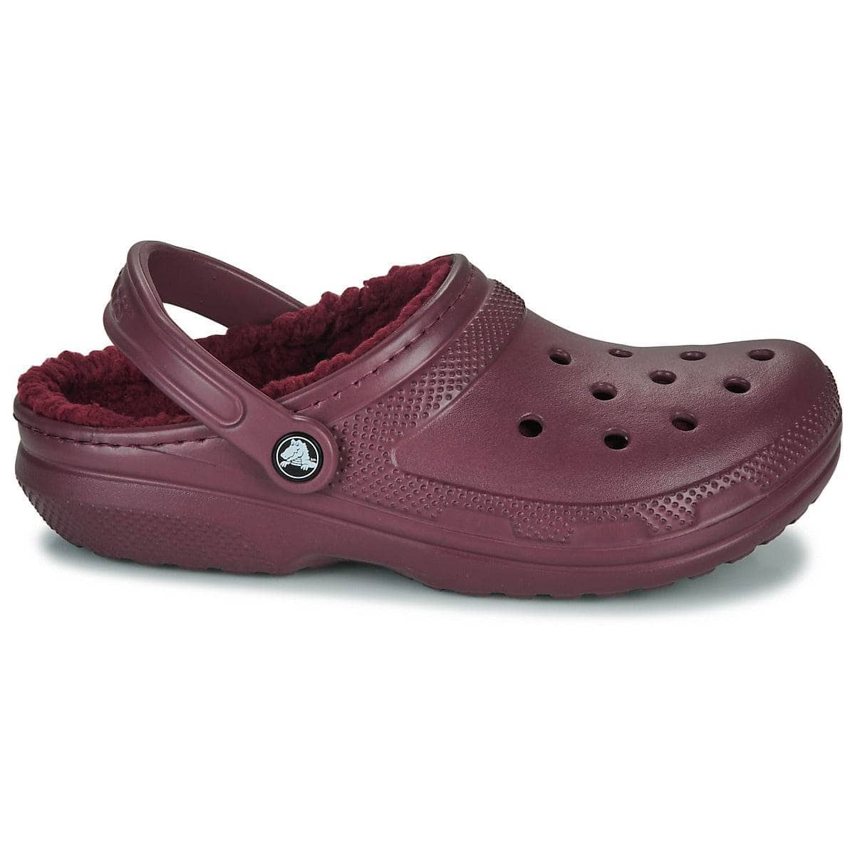 Scarpe Donna Crocs  Classic Lined Clog  Bordeaux