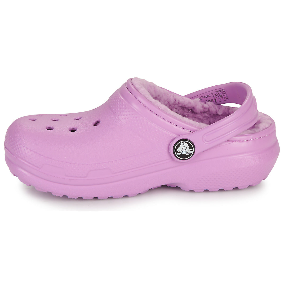 Scarpe bambini ragazza Crocs  Classic Lined Clog K  Rosa