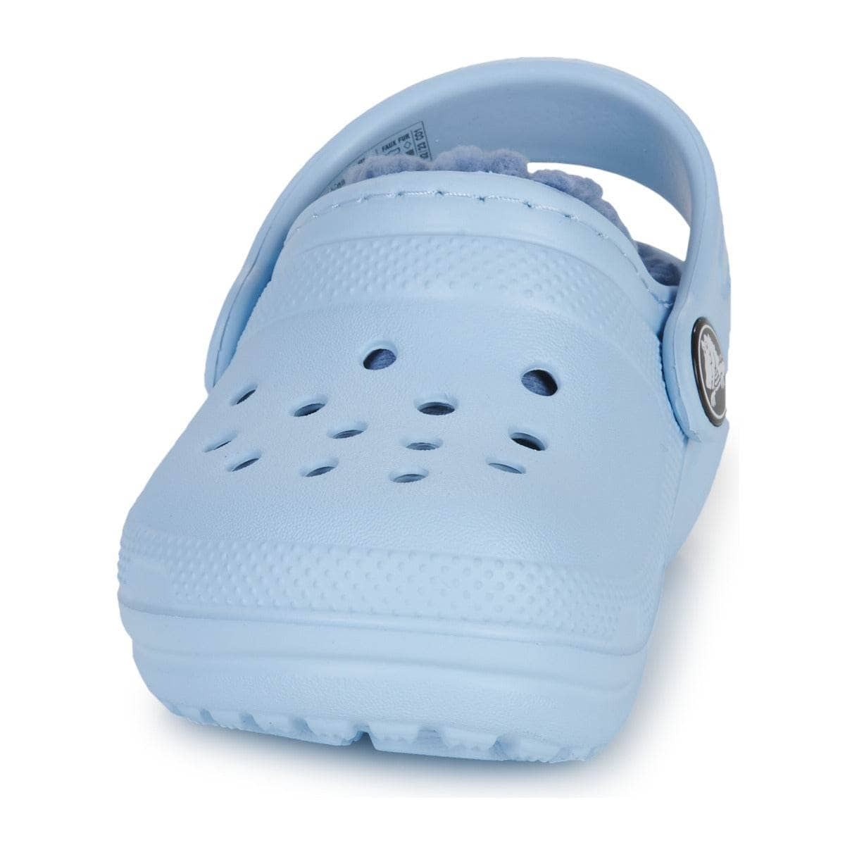 Scarpe bambini ragazza Crocs  Classic Lined Clog T  Blu