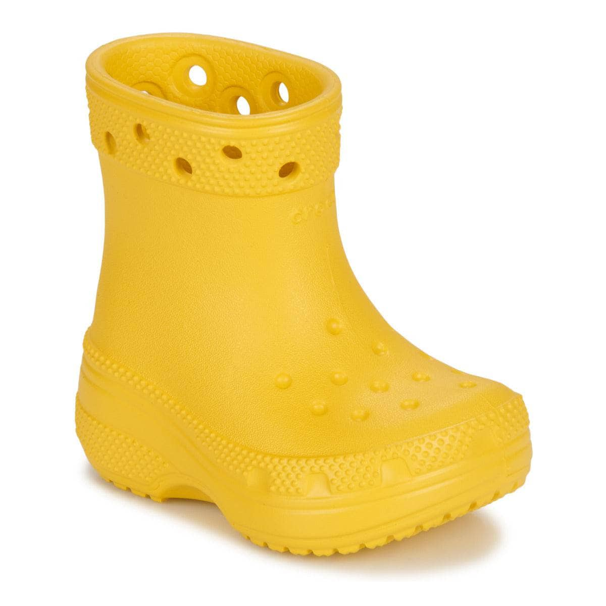 Stivali bambini ragazzo Crocs  Classic Boot T  Giallo