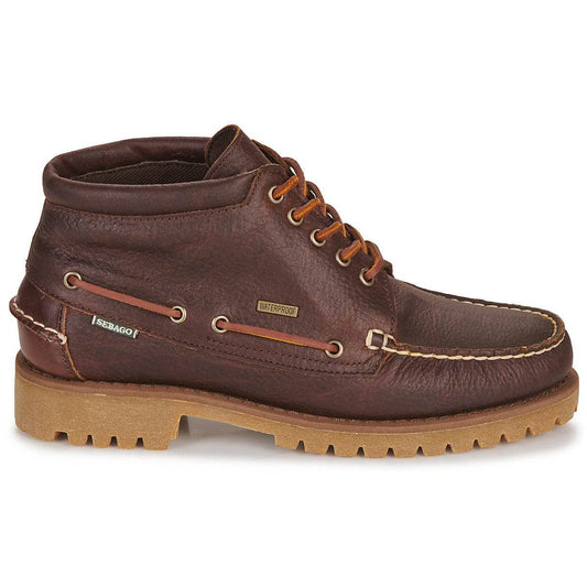 Stivaletti Uomo Sebago  RANGER MID TUMBLED WATERPROOF  Marrone