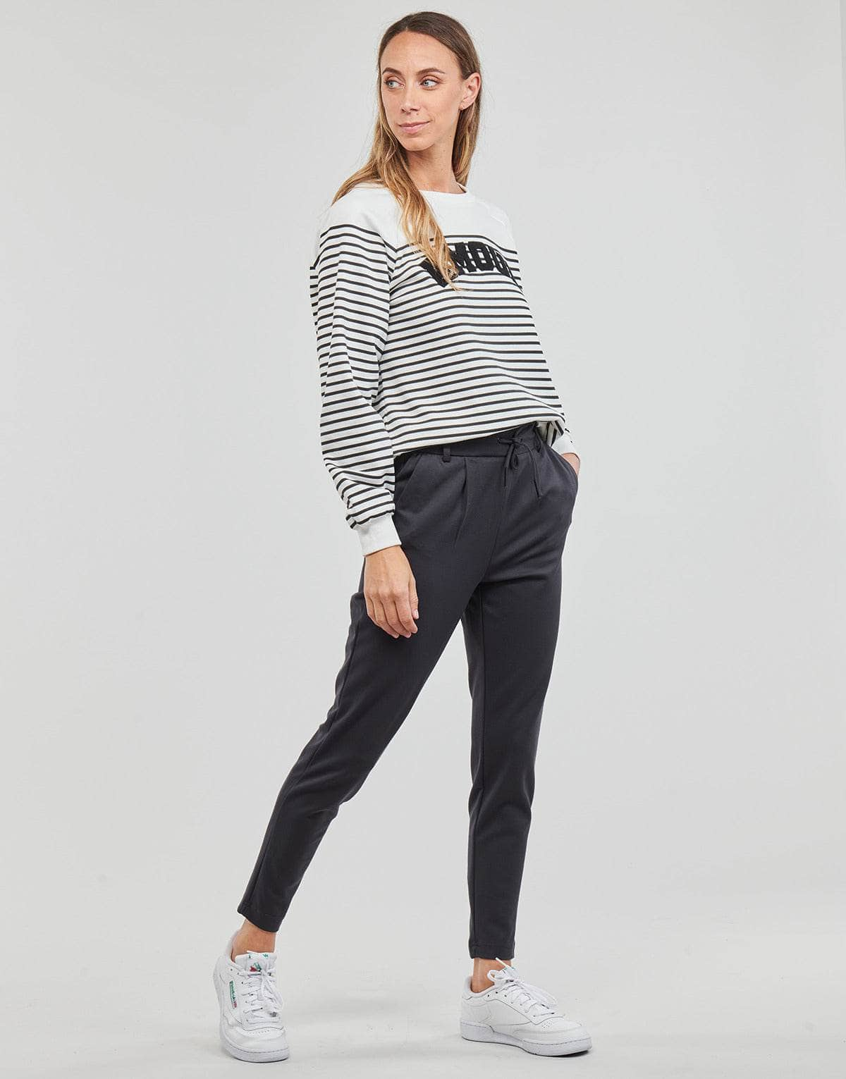 Pantalone Chino Donna Only  ONLPOPTRASH LIFE EASY COL PANT PNT  Marine