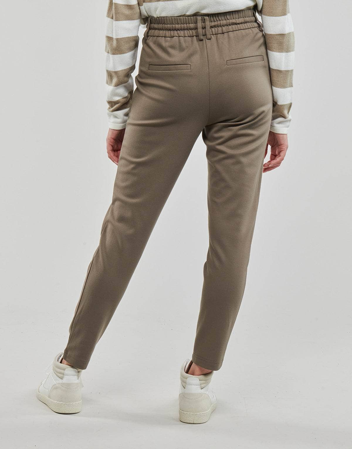 Pantalone Chino Donna Only  ONLPOPTRASH LIFE EASY COL PANT PNT  Marrone