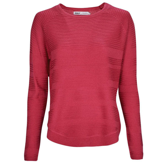 Maglione Donna Only  ONLCAVIAR L/S PULLOVER KNT  Rosso