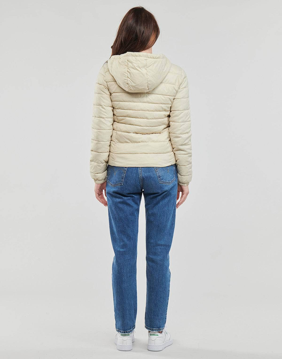 Piumino Donna Only  ONLTAHOE HOOD JACKET OTW  Beige