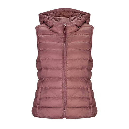 Piumino Donna Only  ONLNEWTAHOE HOOD WAISTCOAT OTW  Viola