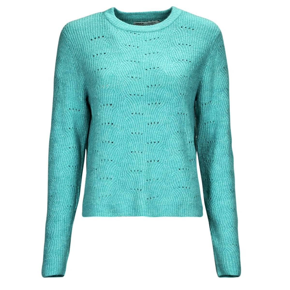 Maglione Donna Only  ONLLOLLI L/S PULLOVER KNT  Blu