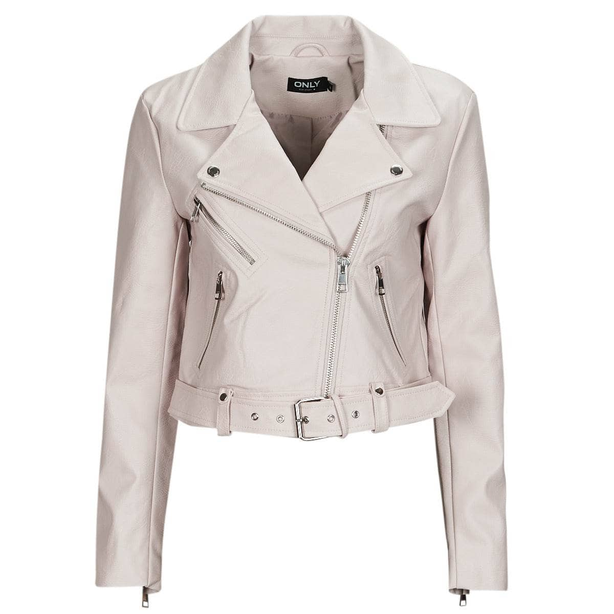 Giacca in pelle Donna Only  ONLNEWVERA FAUX LEATHER BIKER CC OTW  Beige