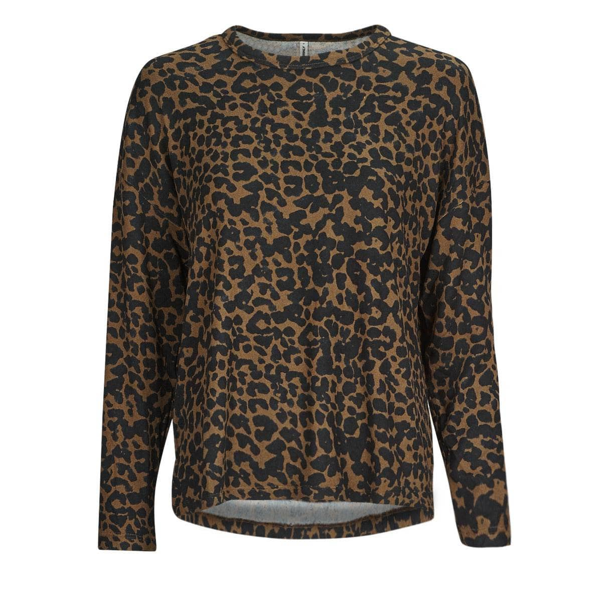 Camicetta Donna Only  ONLANA L/S AOP TOP CC JRS  Marrone