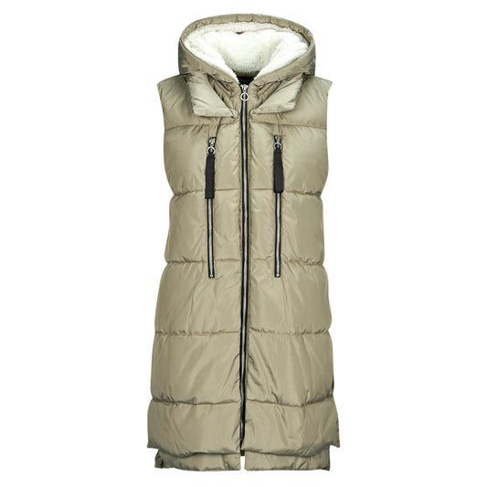 Piumino Donna Only  ONLNEWNORA PUFFER WAISTCOAT CC OTW  Beige