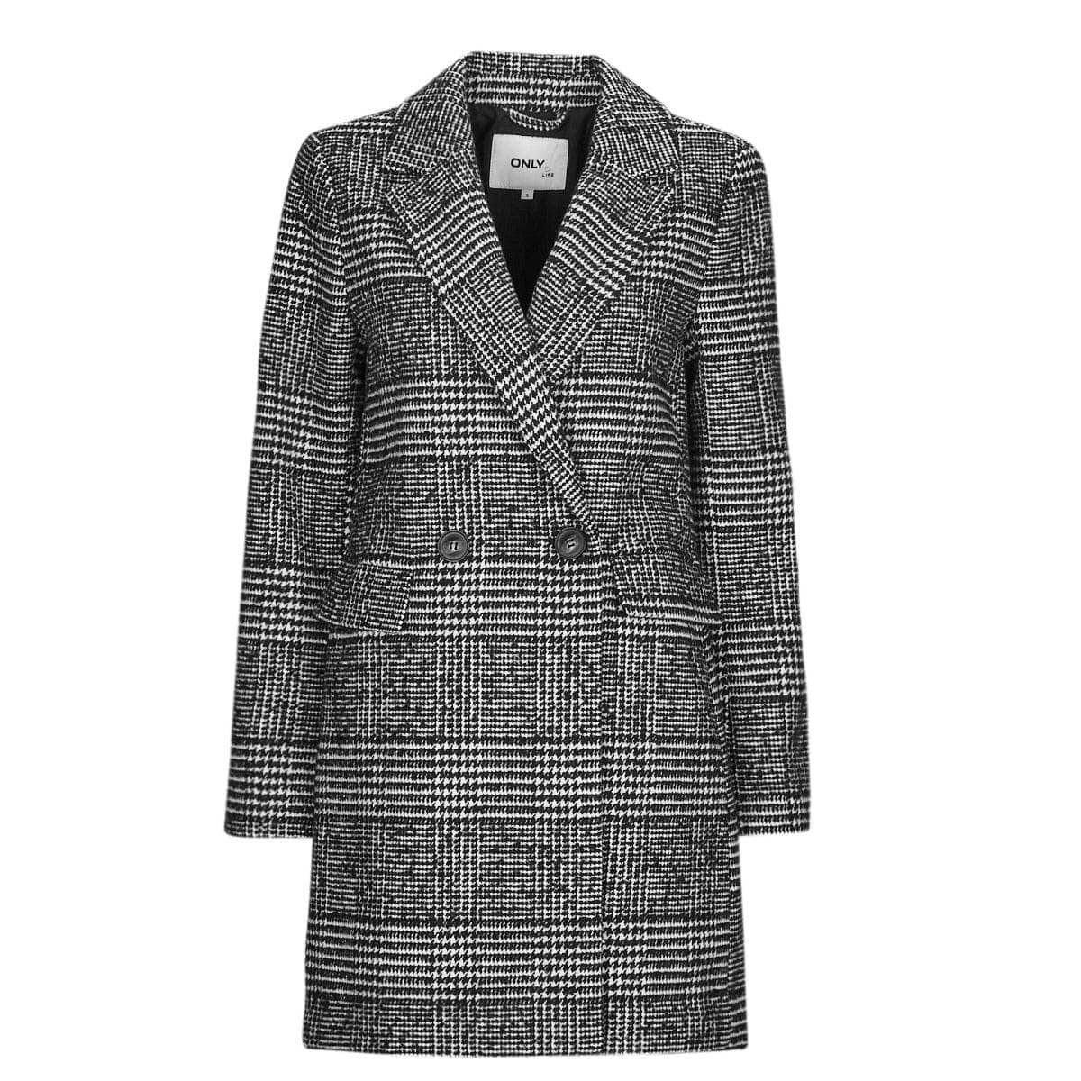 Mantella Donna Only  ONLNEWSELENA MINNA LIFE WOOL COAT CC OTW  Nero