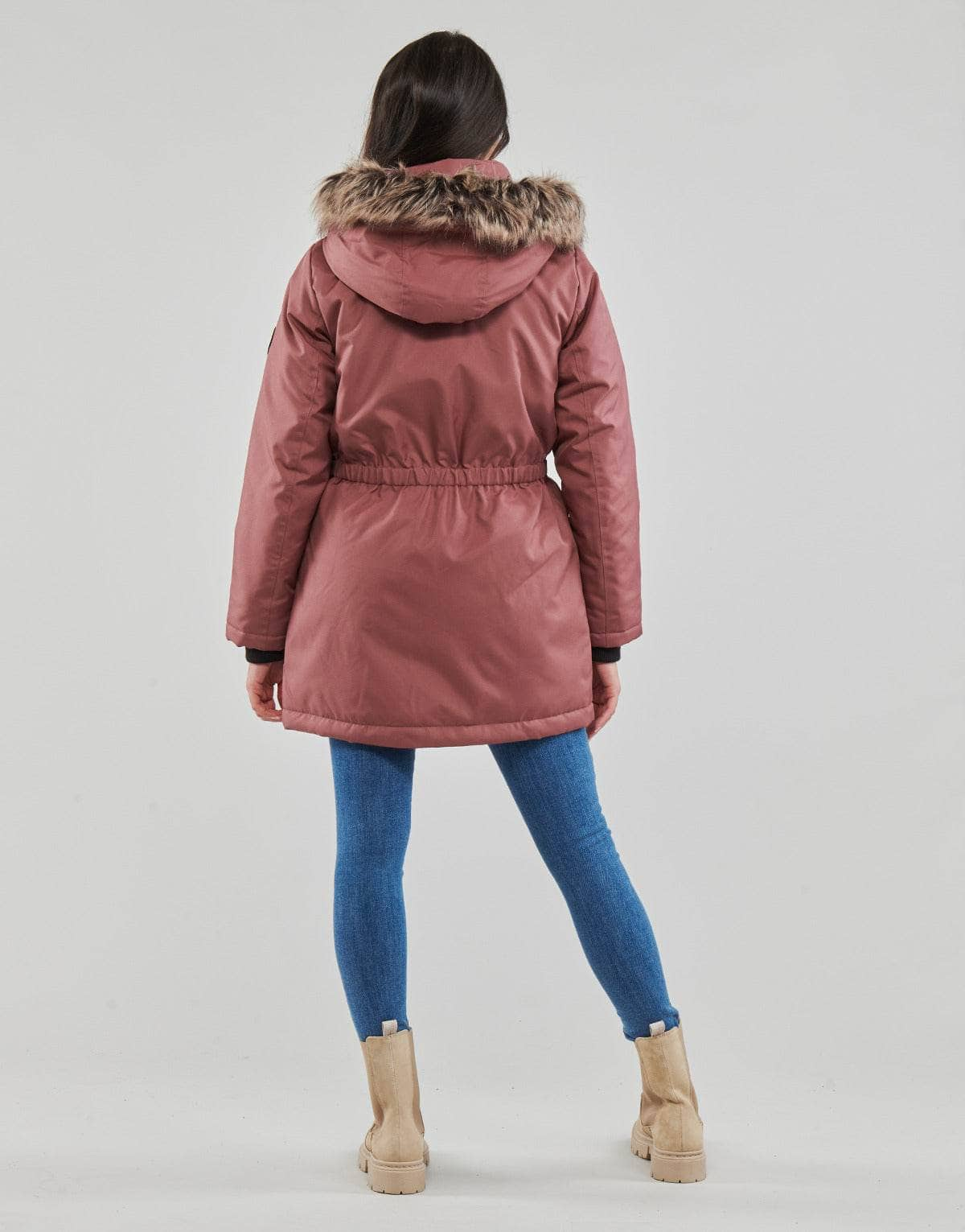 Parka Donna Only  ONLIRIS FUR WINTER PARKA CC 2023 OTW  Rosa