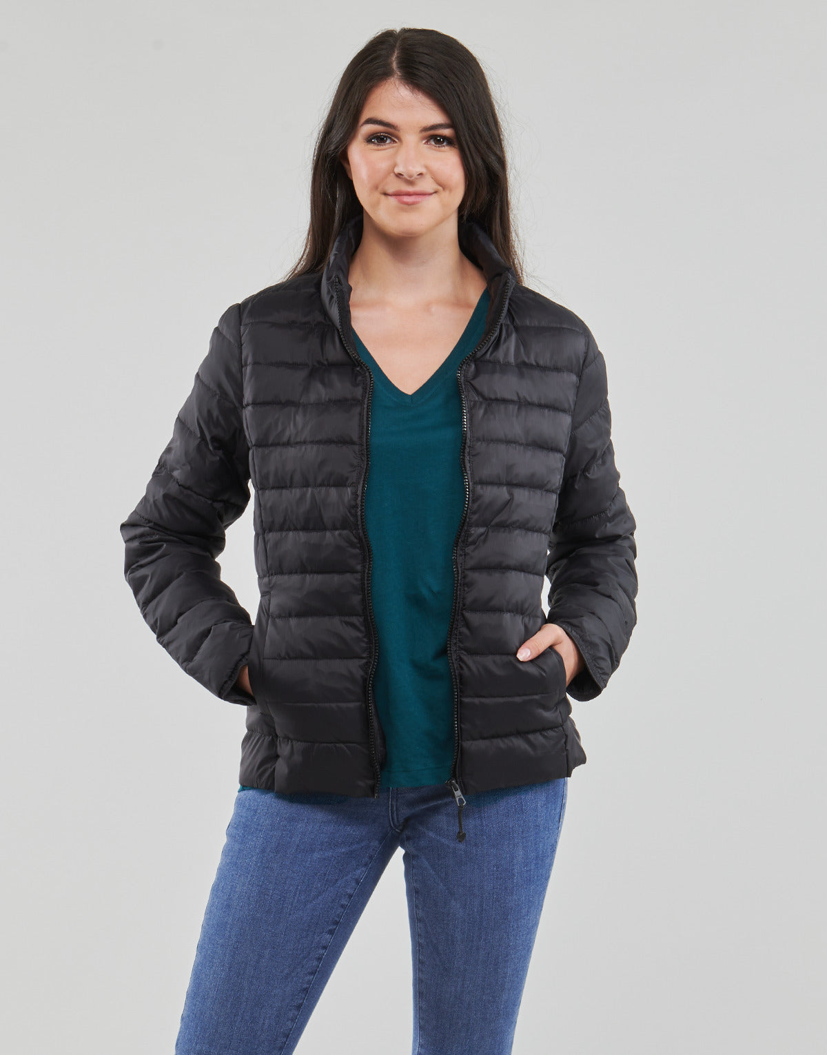 Piumino Donna Only  ONLNEWTAHOE QUILTED JACKET OTW  Nero