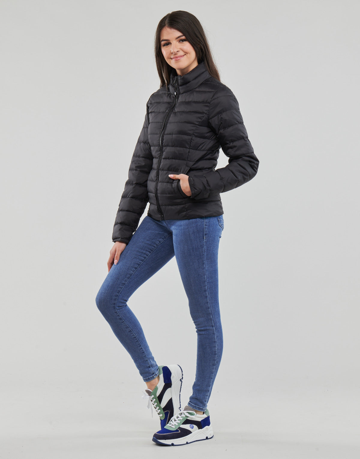 Piumino Donna Only  ONLNEWTAHOE QUILTED JACKET OTW  Nero