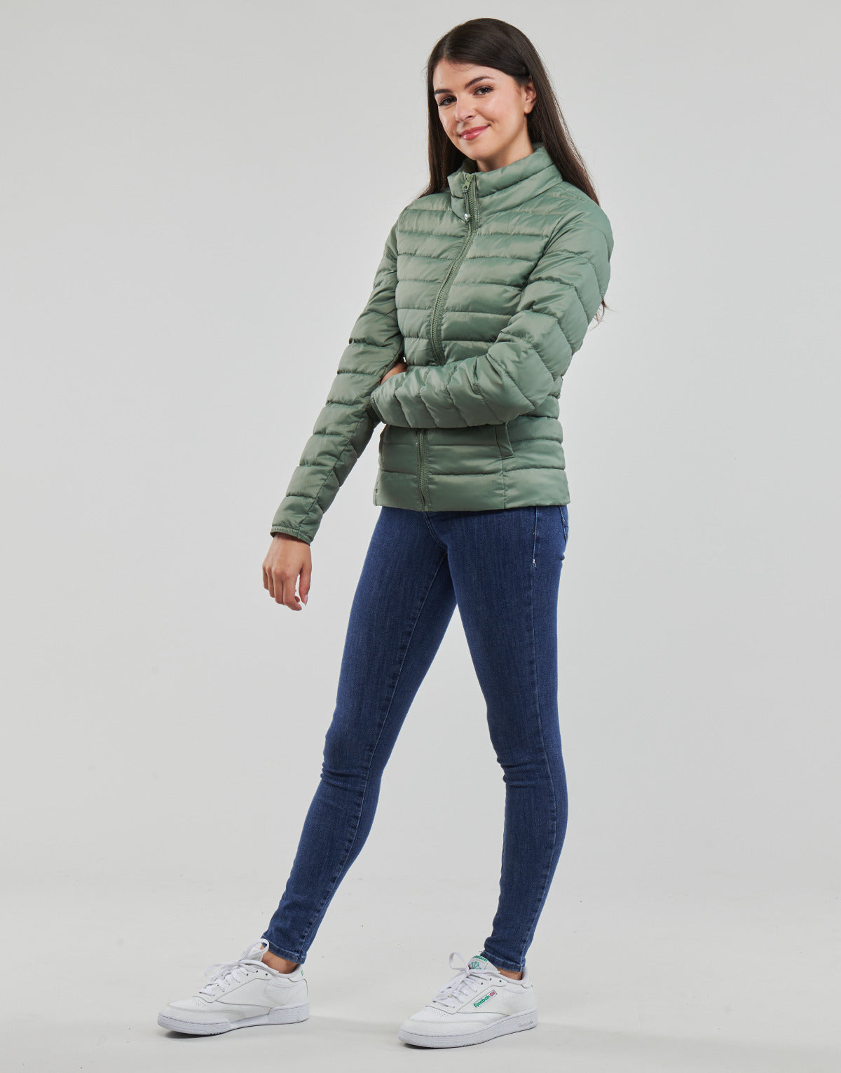 Piumino Donna Only  ONLNEWTAHOE QUILTED JACKET OTW  Verde