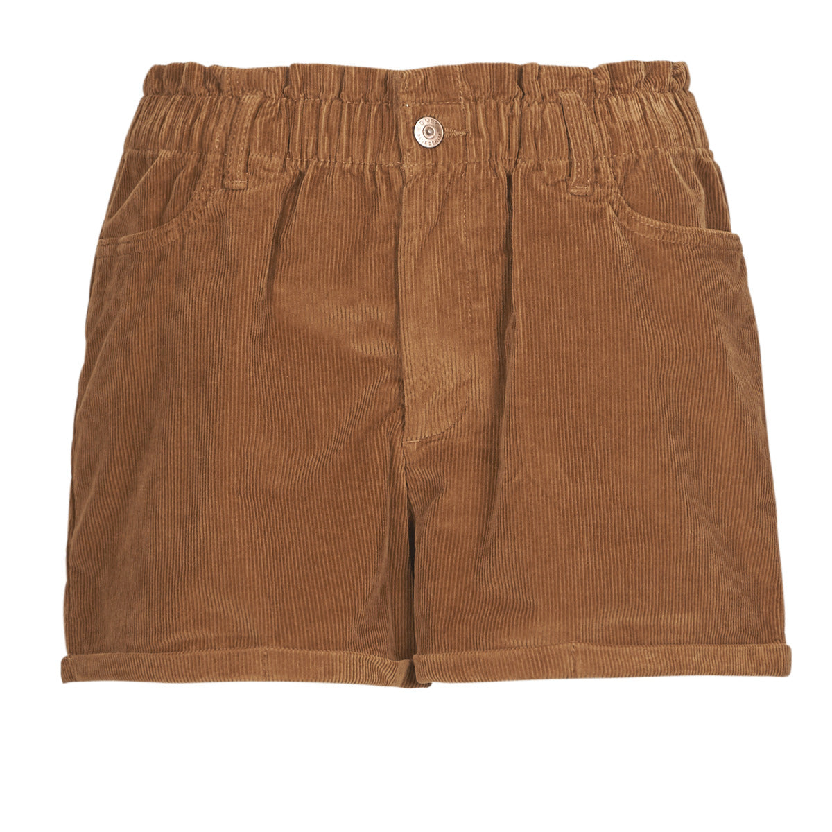 Shorts Donna Only  ONLCUBA-FLORA HW PB CORD SHORTS PNT  Marrone