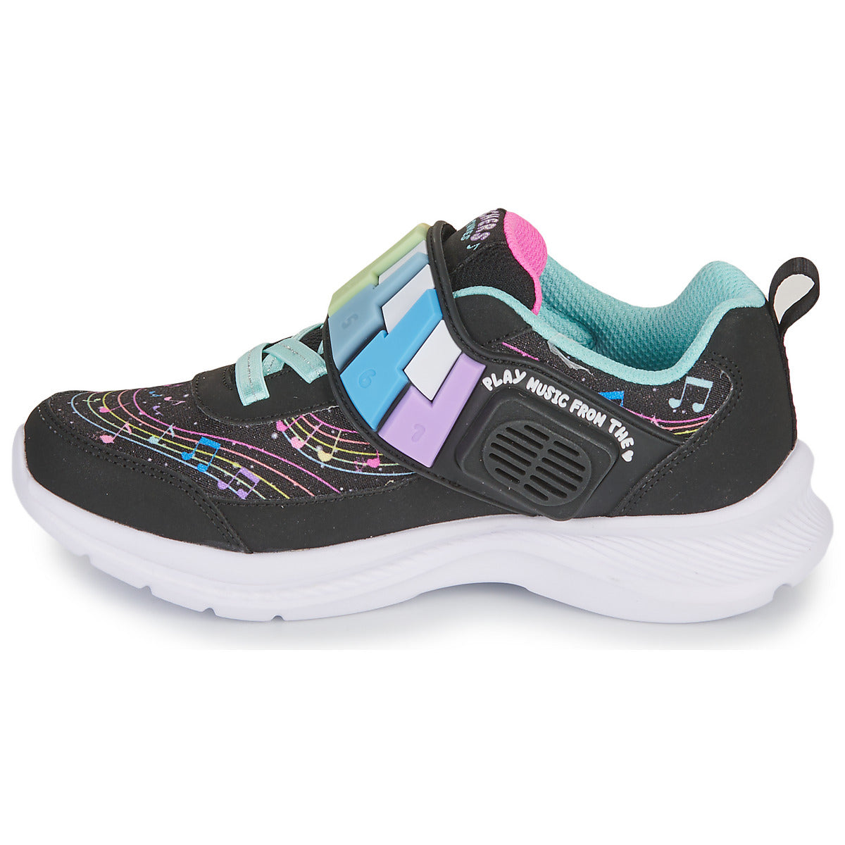 Scarpe bambini ragazza Skechers  JUMPSTERS 2.0  Nero