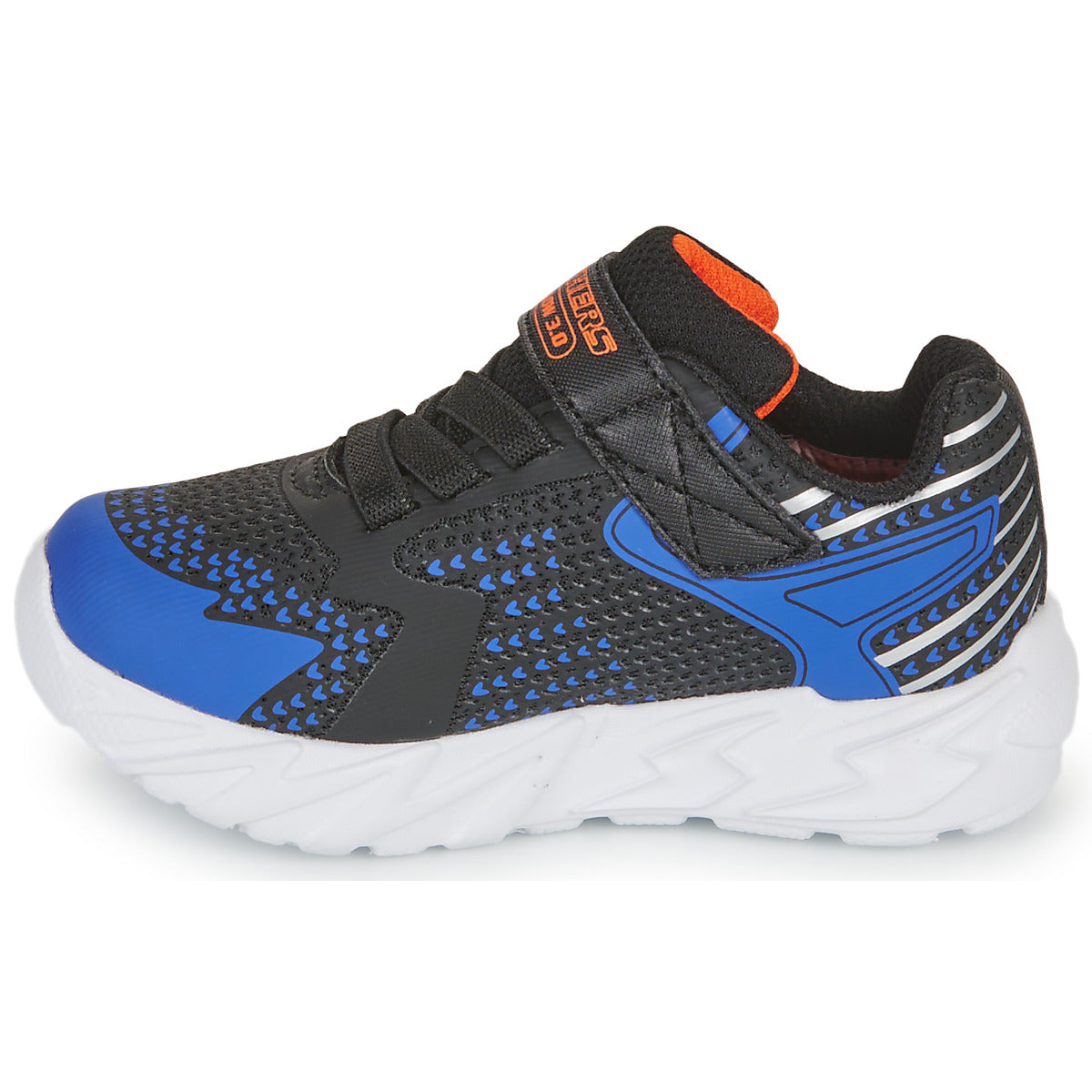 Scarpe bambini ragazzo Skechers  FLEX GLOW BOLT  Nero