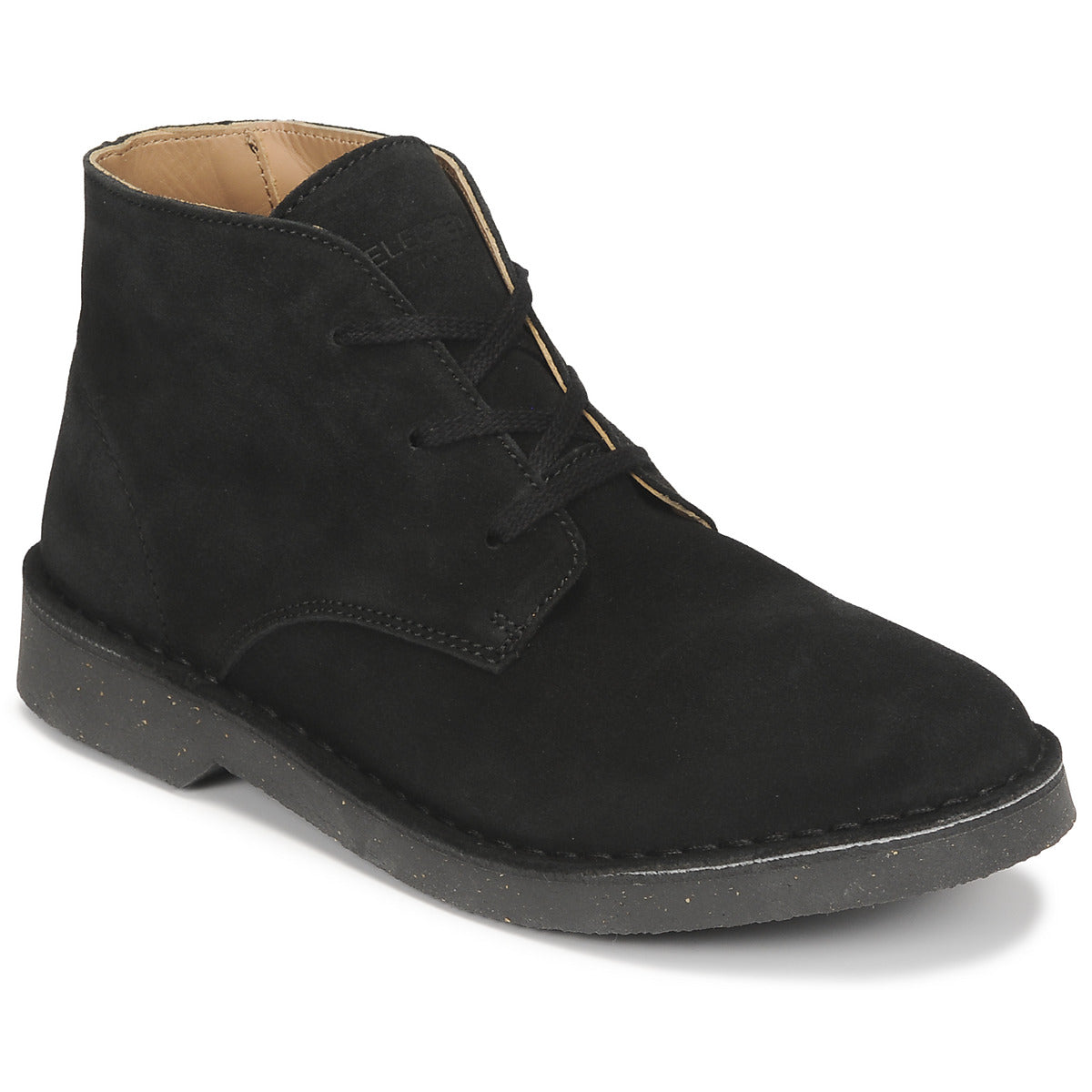 Stivaletti Uomo Selected  SLHRIGA NEW SUEDE DESERT BOOT  Nero