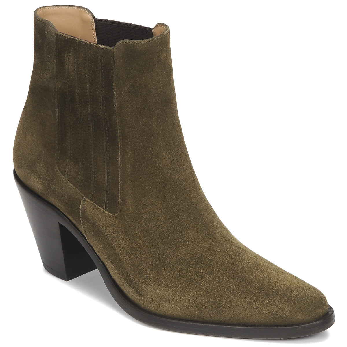 Stivaletti Donna Freelance  JANE 7 CHELSEA BOOT  Kaki